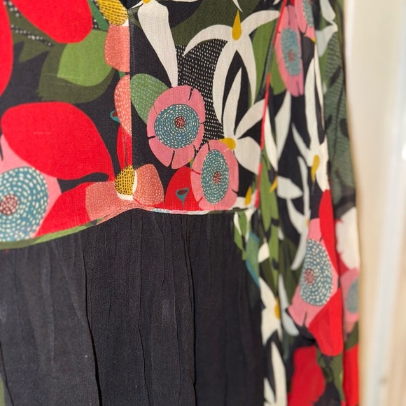 NWOT - FARM RIO Floral Maxi Dress - Picture 8 of 9